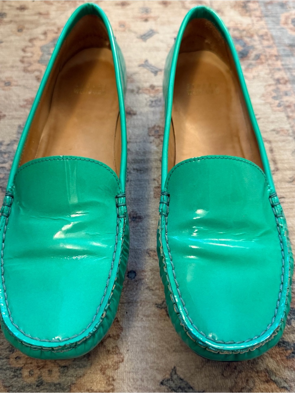 Stuart Weitzman Patent Leather Driving Loafers – Women’s Size 7.5 M